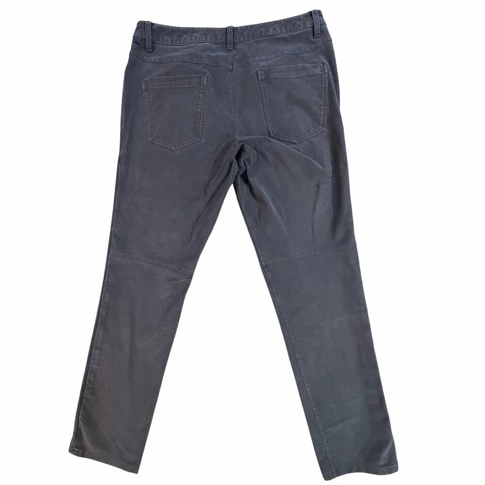 Lululemon Mens ABC Slim Fit 5-Pocket Pant Utilitech 34x32 Dark Gray Work Casual